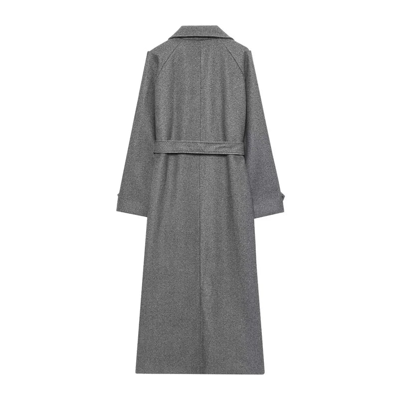 Women's Coat New Fall 2025 Gray Coat