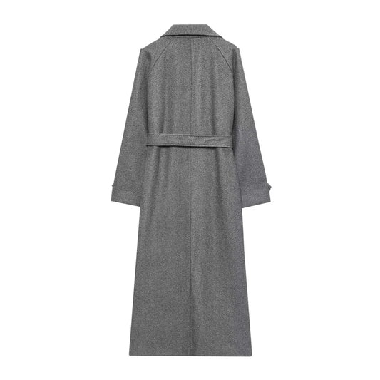 Women's Coat New Fall 2025 Gray Coat