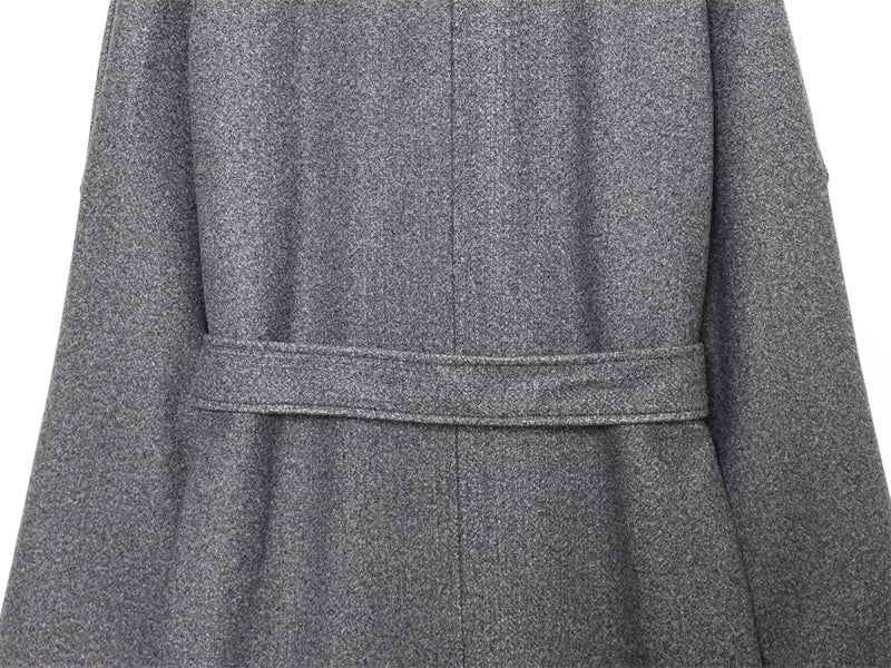 Women's Coat New Fall 2025 Gray Coat