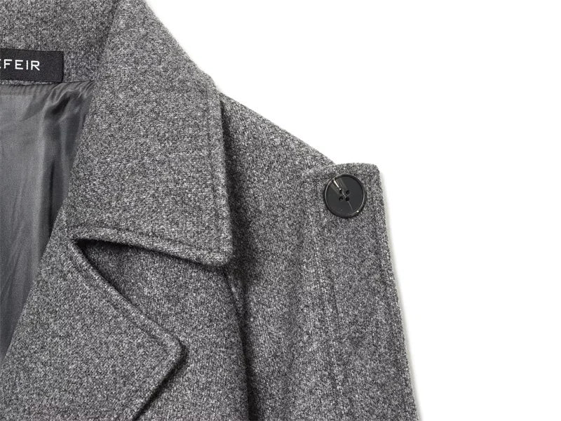 Women's Coat New Fall 2025 Gray Coat